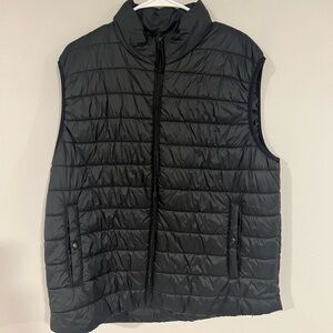 Black Sleeveless Vest